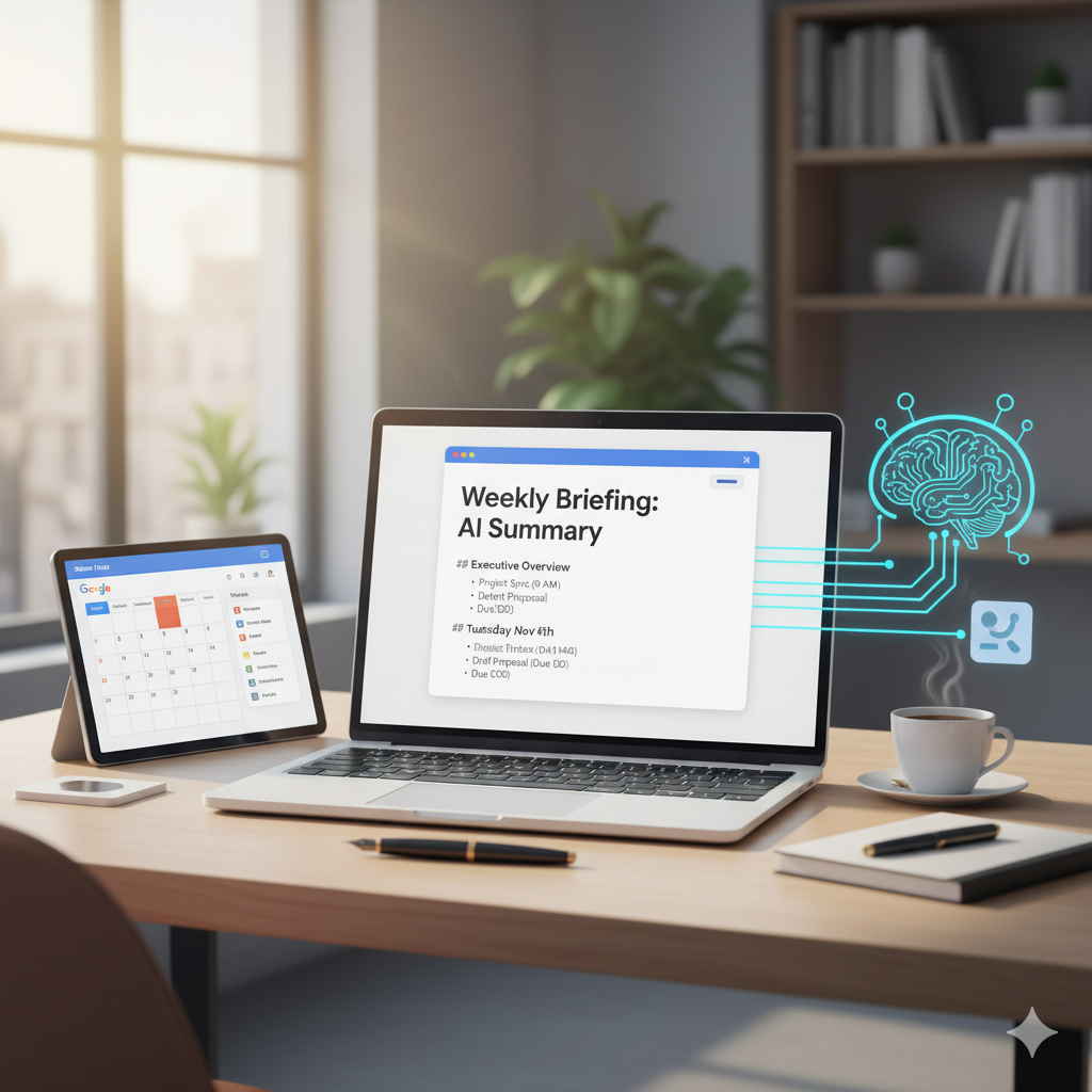 Automate Your Week: Build an AI-Powered Calendar Briefing